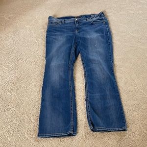 Woman’s size 20 Silver Slim cut boot jeans